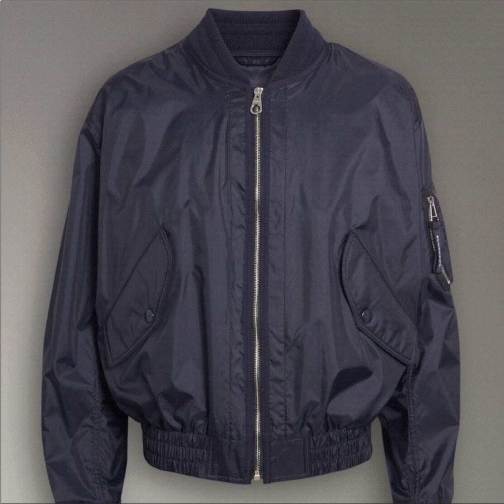 Oversized Burberry Bomber Jacket